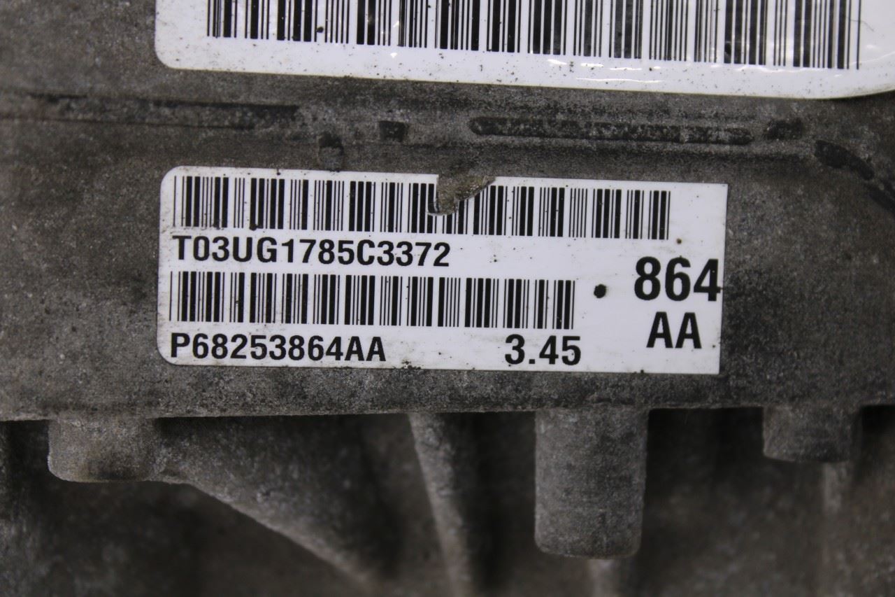 14-26 Dodge Durango SXT 3.6L AWD Rear Axle Differential Carrier 3.45 ratio 195mm - Alshned Auto Parts