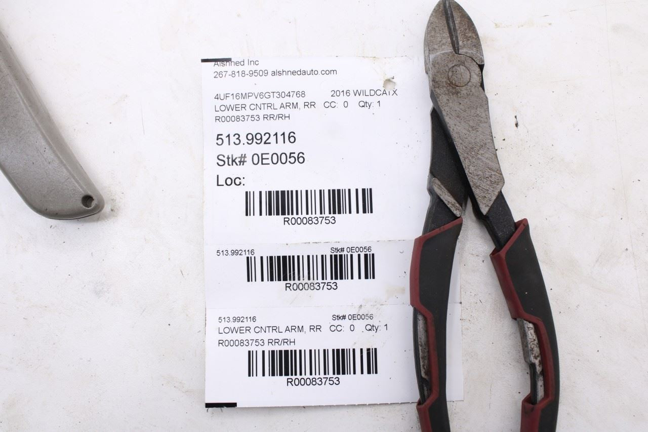 14-16 Arctic Cat Wildcat Trail 700 4WD Rear RH Side Lower and Upper Control Arm - Alshned Auto Parts