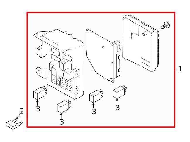 20-25 Subaru Legacy Premium 2.5L Cabin Front Fuse Relay Junction Box 82201AN82A - Alshned Auto Parts