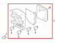 20-25 Subaru Legacy Premium 2.5L Cabin Front Fuse Relay Junction Box 82201AN82A - Alshned Auto Parts