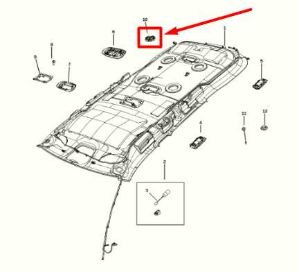 13-24 Dodge Durango Roof Headliner Left or Right Air Vent Grille 7CN69DX9AA OEM - Alshned Auto Parts