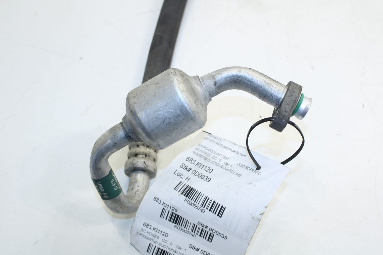 2019-20 Kia Sorento LX 3.3L FWD AC Air Conditioning Suction Hose Tube Pipe Line - Alshned Auto Parts