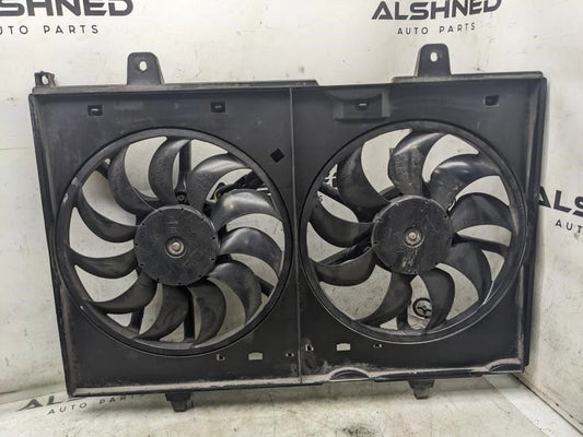 14-15 Nissan Rogue Select 2.5L Dual Radiator Cooling Fan Motor Assy 21481-JG70A - Alshned Auto Parts