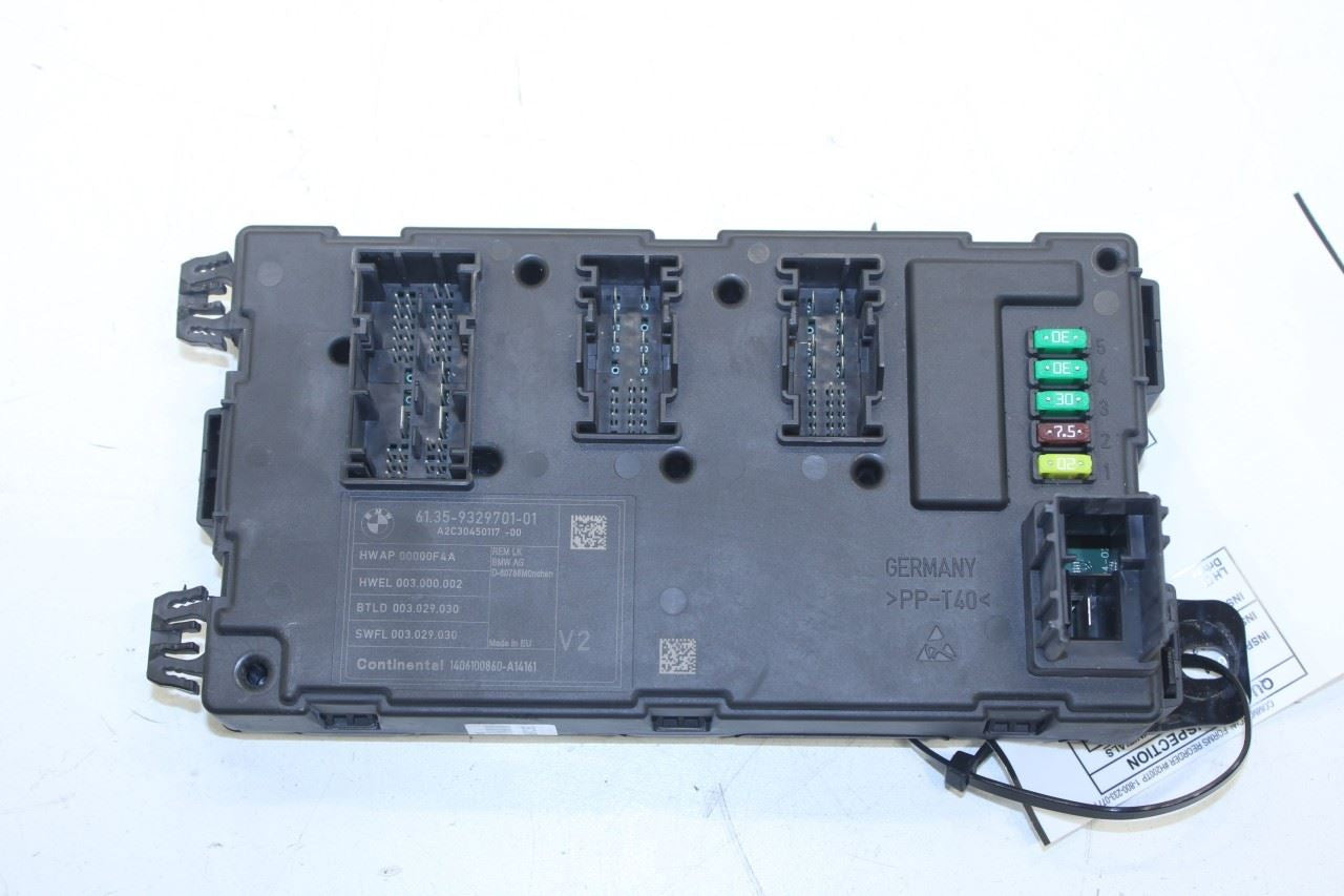 13-16 BMW 328i xDrive SULEV 2.0L AWD Rear BCM Body Control Module Fuse Relay Box - Alshned Auto Parts