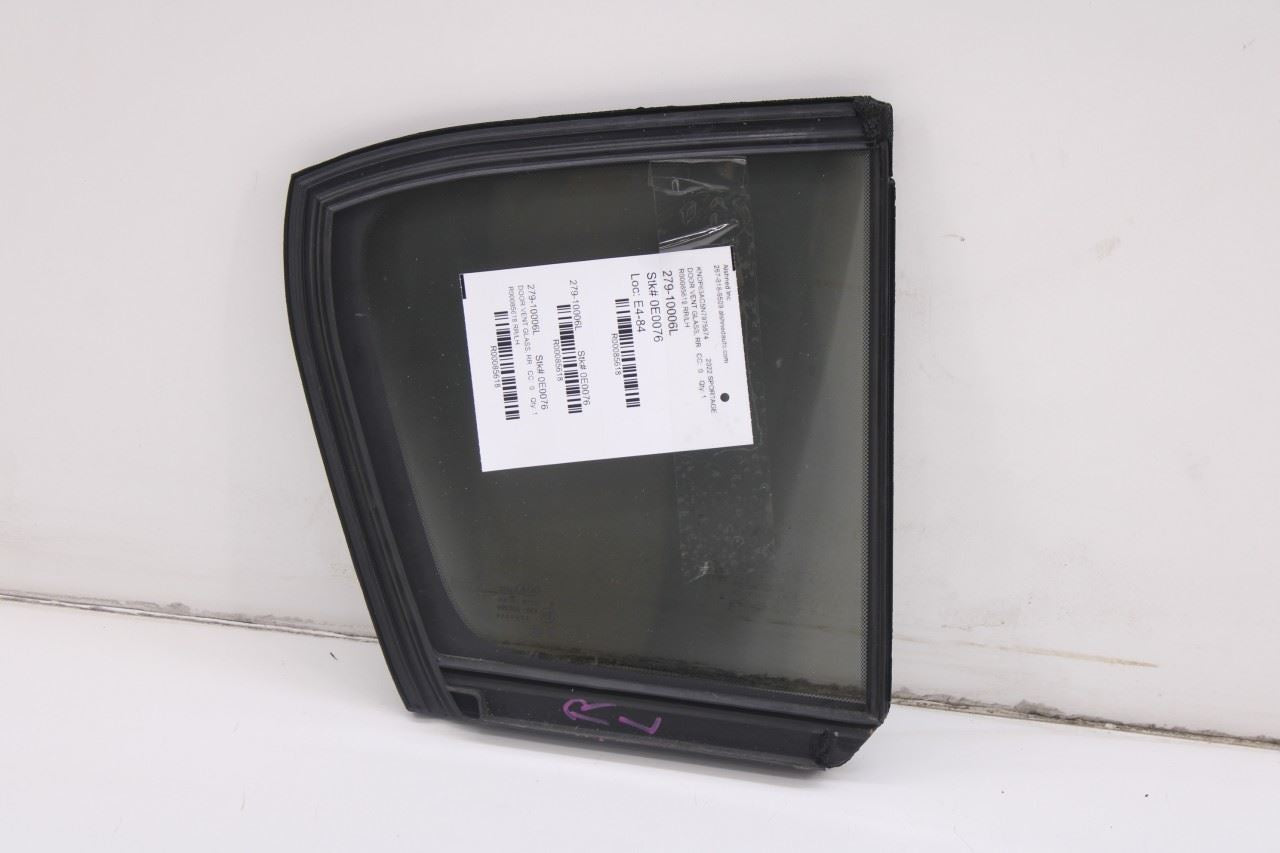 2016-2022 Kia Sportage Nightfall Rear Left Door Window Fixed Glass 83417D90104