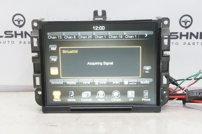 2017 Ram 1500 8.4'' Display Multi Media Navigation Receiver 68270661ZG OEM - Alshned Auto Parts