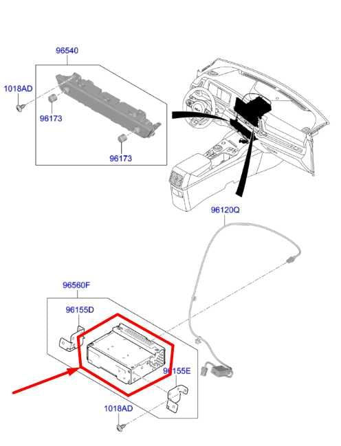 23-25 Kia Sportage Hybrid EX HD Radio Receiver with Sirius XM 96560-CH060FHL OEM - Alshned Auto Parts
