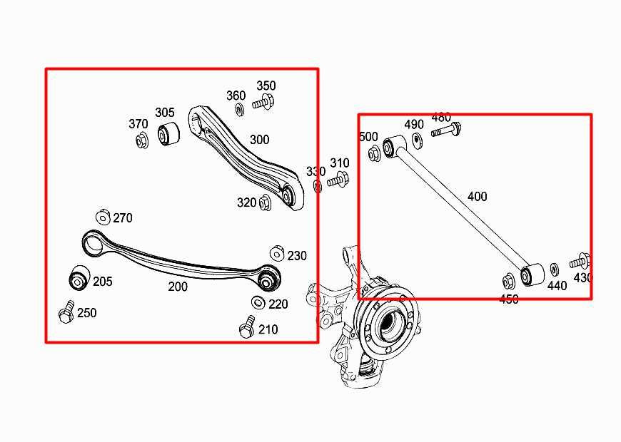 12-15 Mercedes-Benz ML350 RWD Rear LH Side Suspension Lower Control Arm Set of 4 - Alshned Auto Parts