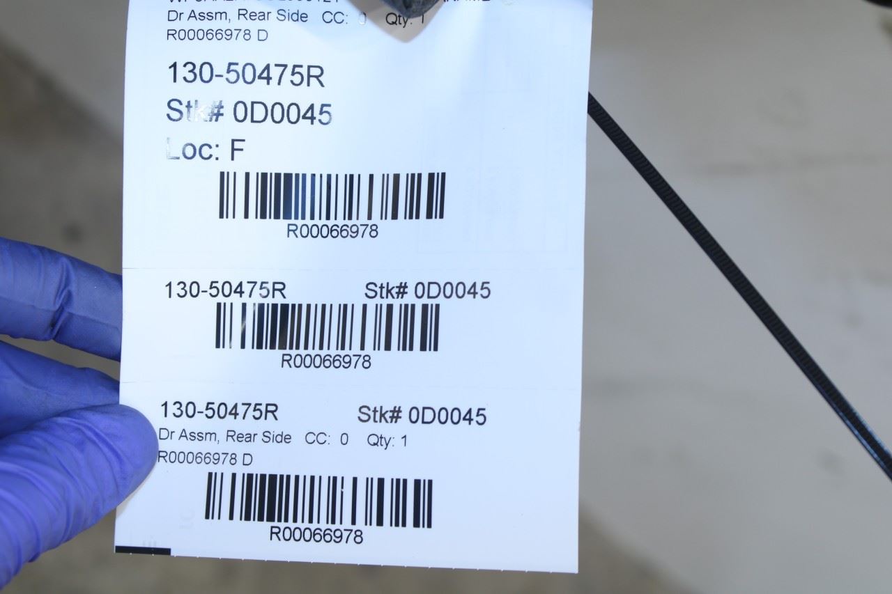 10-16 Porsche Panamera Rear Right Door Shell Panel 970-532-012-01-GRV OEM *ReaD* - Alshned Auto Parts