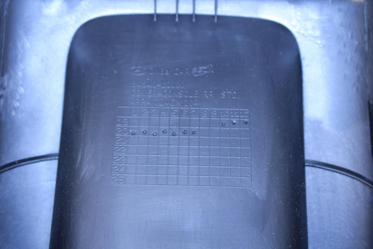 2020-2022 Hyundai Sonata SE Center Console Back Trim Panel Cover 84640-L0000-NNB - Alshned Auto Parts