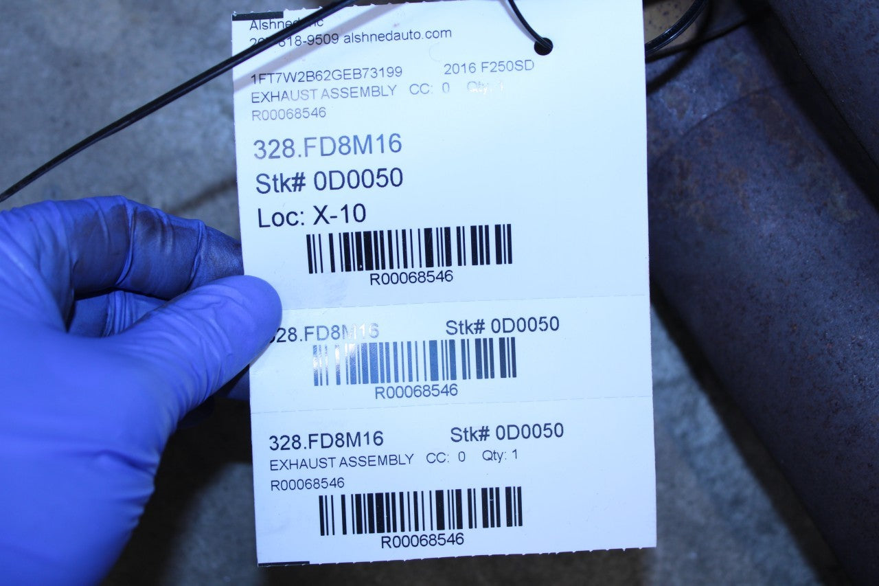 2011-2016 Ford F250 Lariat Crew Cab 6.2L Exhaust System Pipes CC34-5201-AB OEM - Alshned Auto Parts