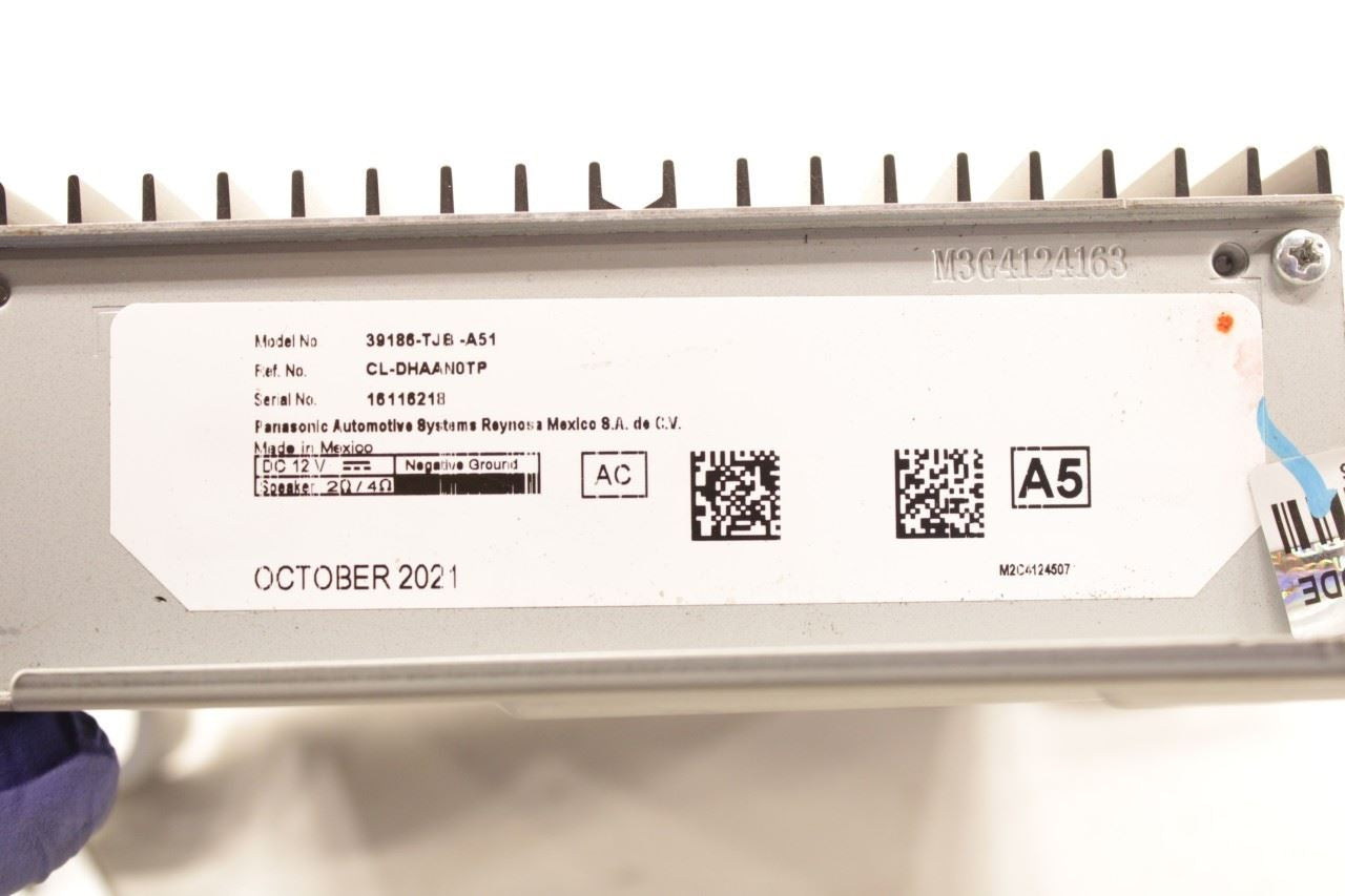 2021 Acura RDX SH-AWD Panasonic Sound System Amplifier Amp 39186-TJB-A51 OEM8