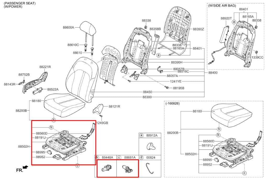 16-18 Kia Optima EX 2.4L Front Passenger Right Side Seat Complete 88600D5021 OEM - Alshned Auto Parts