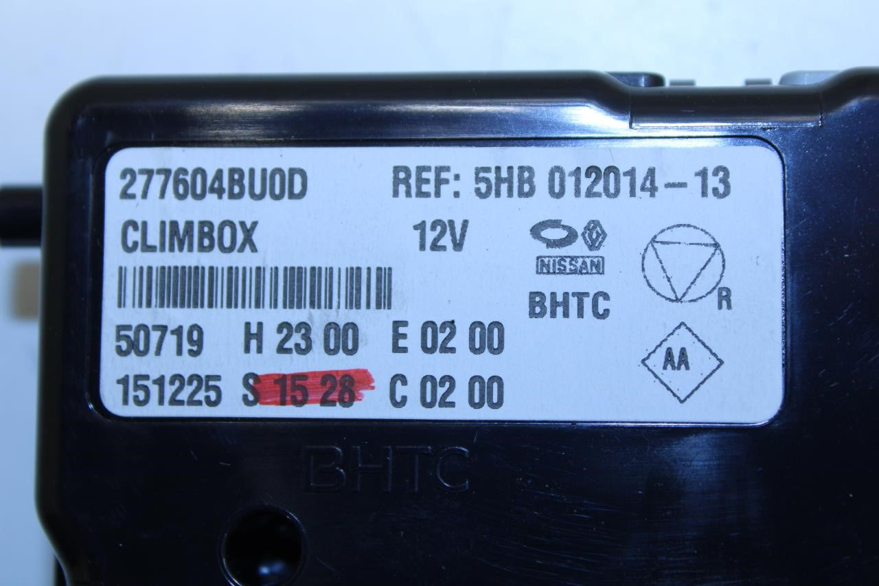 14-2020 Nissan Rogue SV 2.5L Temperature AC Amplifier Control Module 27760-4BU0D - Alshned Auto Parts