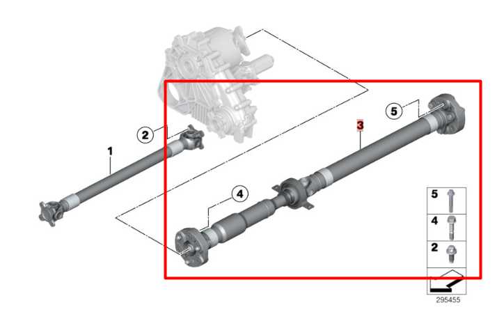 2017-2020 BMW 430i xDrive 2.0L Rear Axle Drive Propeller Shaft 26108676286 OEM - Alshned Auto Parts