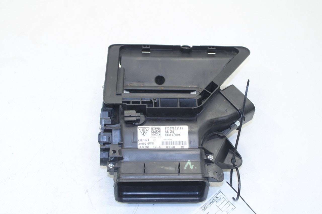 2012-16 Porsche Panamera 4 Front Left Floor Air Vent Distributor Upper w/ Motors - Alshned Auto Parts