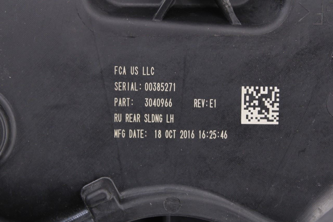 17-24 Chrysler Pacifica Limited Rear Left Door Window Regulator w/ Carrier *ReaD - Alshned Auto Parts