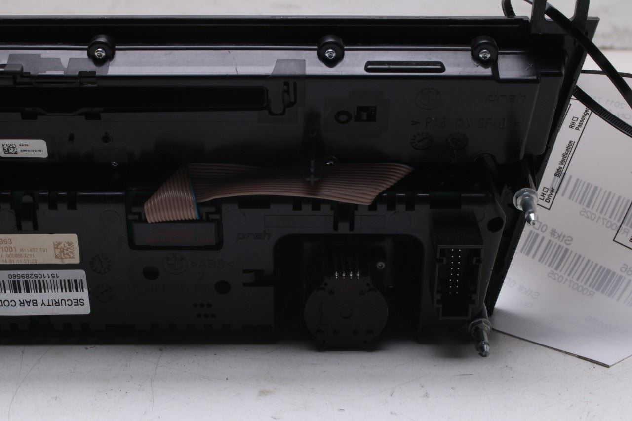 2010-2015 BMW 750Li xDrive 4.4L AWD Radio AC Heater Temperature Climate Control - Alshned Auto Parts