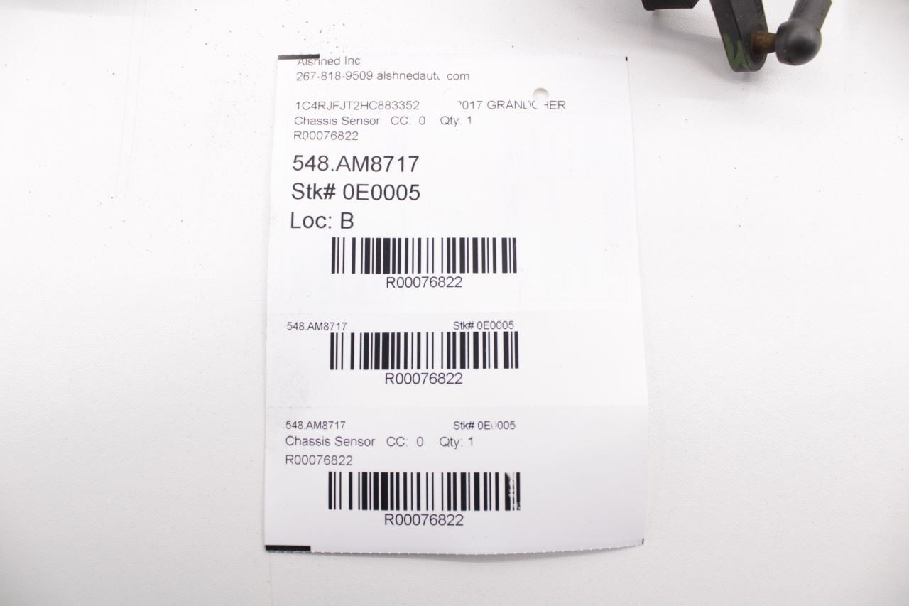 16-22 Jeep Grand Cherokee 4WD Front Rear RH LH Side Ride Height Level Sensor Set - Alshned Auto Parts