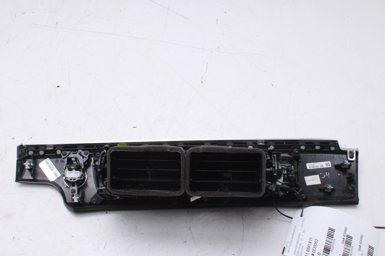 2010-2015 BMW 750Li xDrive Center Dash Air Vent Grille w/ Trim and Hazard Switch - Alshned Auto Parts