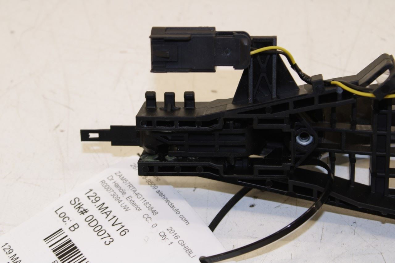 2014-21 Maserati Ghibli S Q4 3.0L AWD Rear Driver Left Side Door Exterior Handle - Alshned Auto Parts