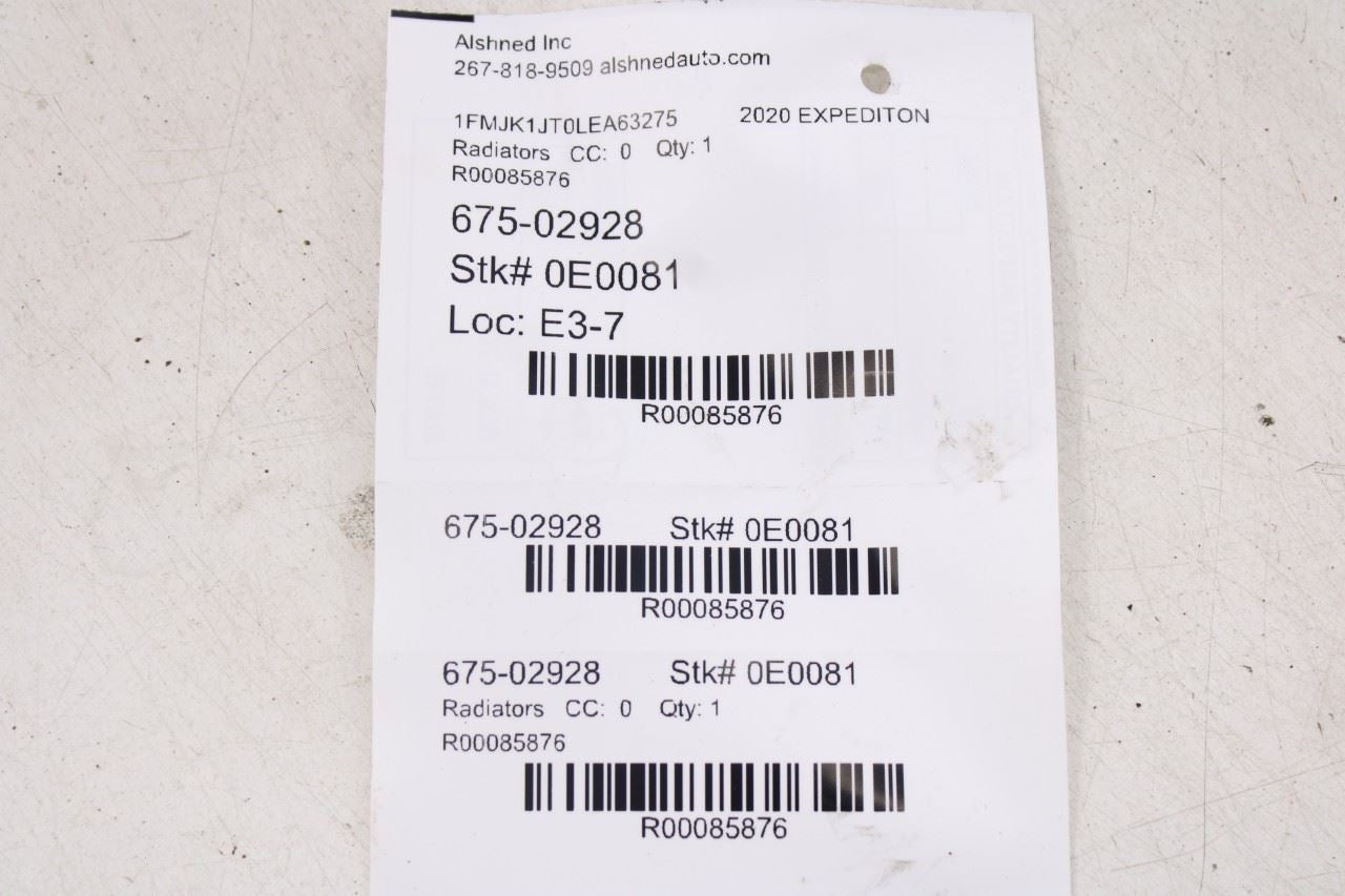 2018-21 Ford Expedition Max XLT 3.5L Radiator HVAC Heater Coolant Water Hose Set21