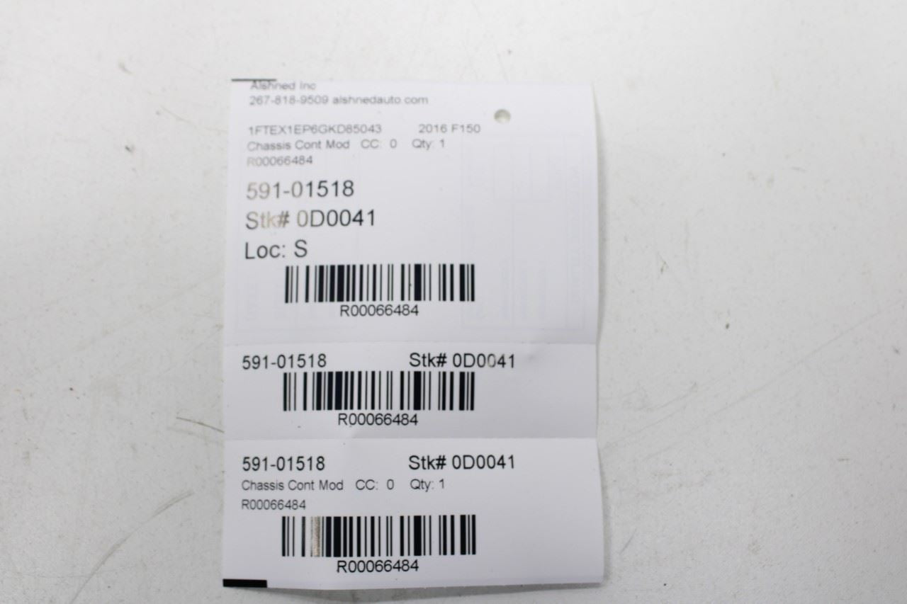 2015-2020 Ford F150 SuperCab Lariat 2.7L Lighting Processor Control Module - Alshned Auto Parts