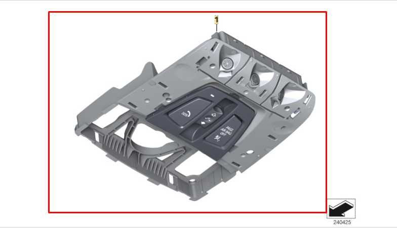 15-16 BMW 435I Gran Coupe Overhead Dome Light Lamp w/ Sunroof Switch 63319312494 - Alshned Auto Parts