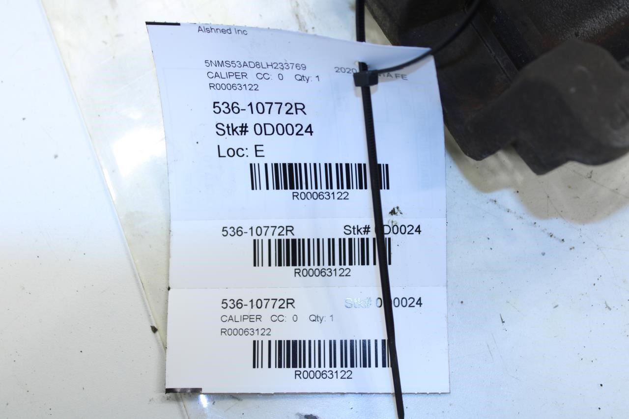 2019-20 Hyundai Santa Fe Limited FWD Front Right Brake Disc Caliper 58190-S1A00 - Alshned Auto Parts