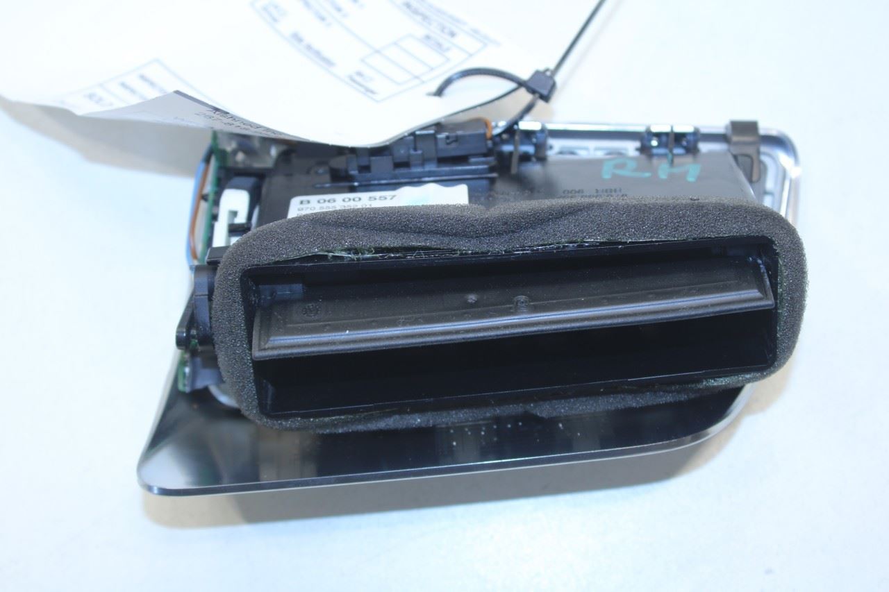 10-16 Porsche Panamera 4 Passenger RH Side Lower B-Pillar Air Vent Louver Grille - Alshned Auto Parts