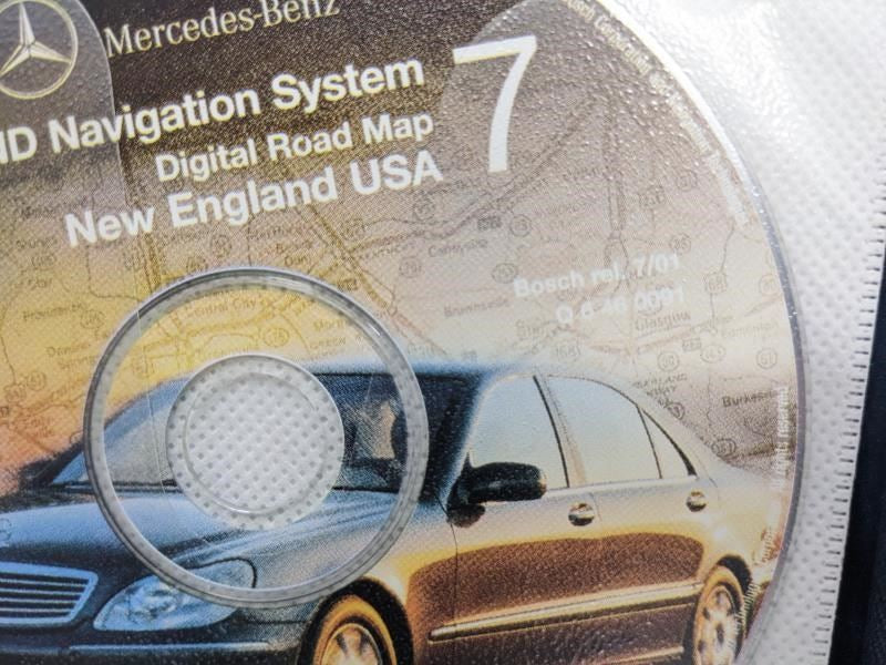 2000 Mercedes-Benz S430 Comand Navigation System CD Set of 11 Q-6-46-0053 OEM - Alshned Auto Parts
