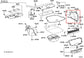 20-24 Toyota Corolla LE Rear Passenger Right Side Quarter Panel Inner Trim Cover1