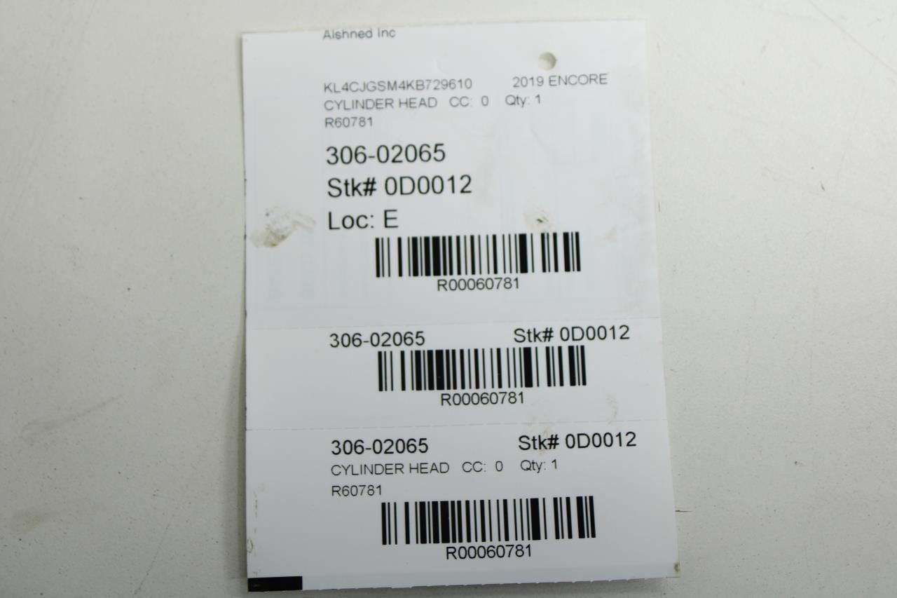 2013-21 Buick Encore 1.4L Engine Cylinder Head VIN M 8th digit opt LE2 12675094 - Alshned Auto Parts