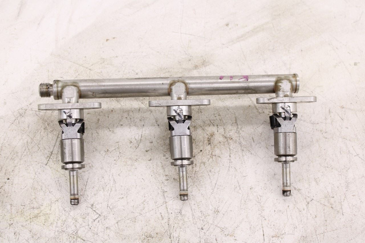 15-20 Acura TLX Tech 3.5L Fuel Injector Rail Ramp Front Rear w/ Fuel Joint Pipe6