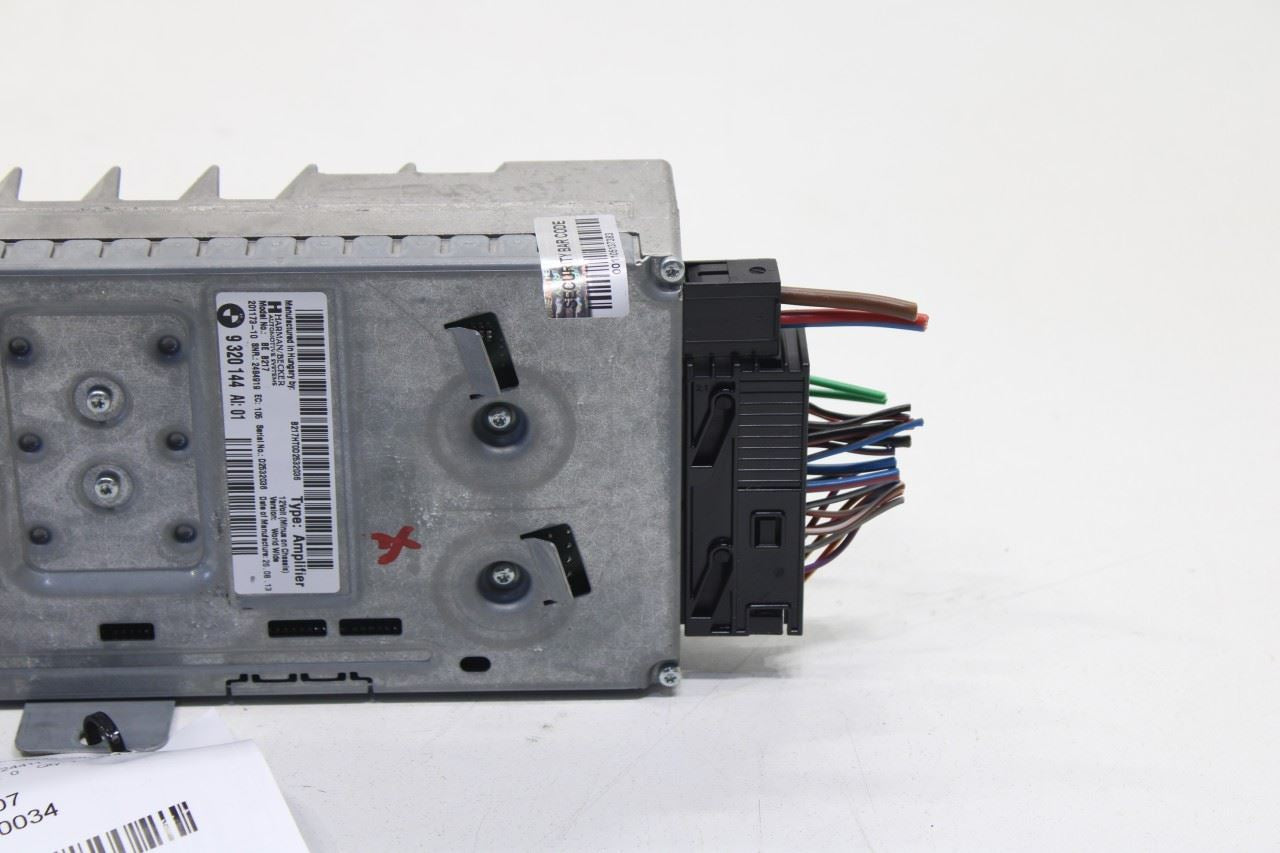 2010-2015 BMW 750i xDrive Harman Becker Top-Hifi System Amplifier Amp 9320144 - Alshned Auto Parts