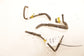 1997-1998 Chevrolet Corvette 5.7L Auxiliary Fuel Tank Return Feed Line Hose Set - Alshned Auto Parts