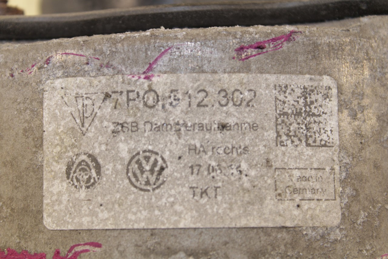 11-18 Porsche Cayenne Platinum AWD Rear Suspension RH Side Shock Strut Absorber - Alshned Auto Parts