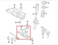 2014-2018 Volkswagen Jetta Sport Front Right Lower Control Arm 5C0-407-152-D OEM - Alshned Auto Parts