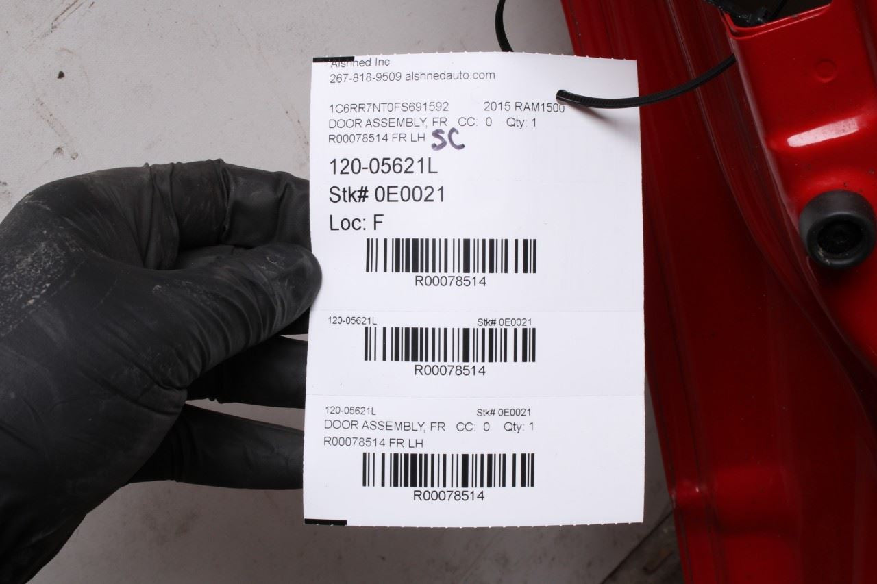 2011-2018 Ram 1500 Crew Cab Laramie Front Left Side Door Shell Panel 68144729AD - Alshned Auto Parts