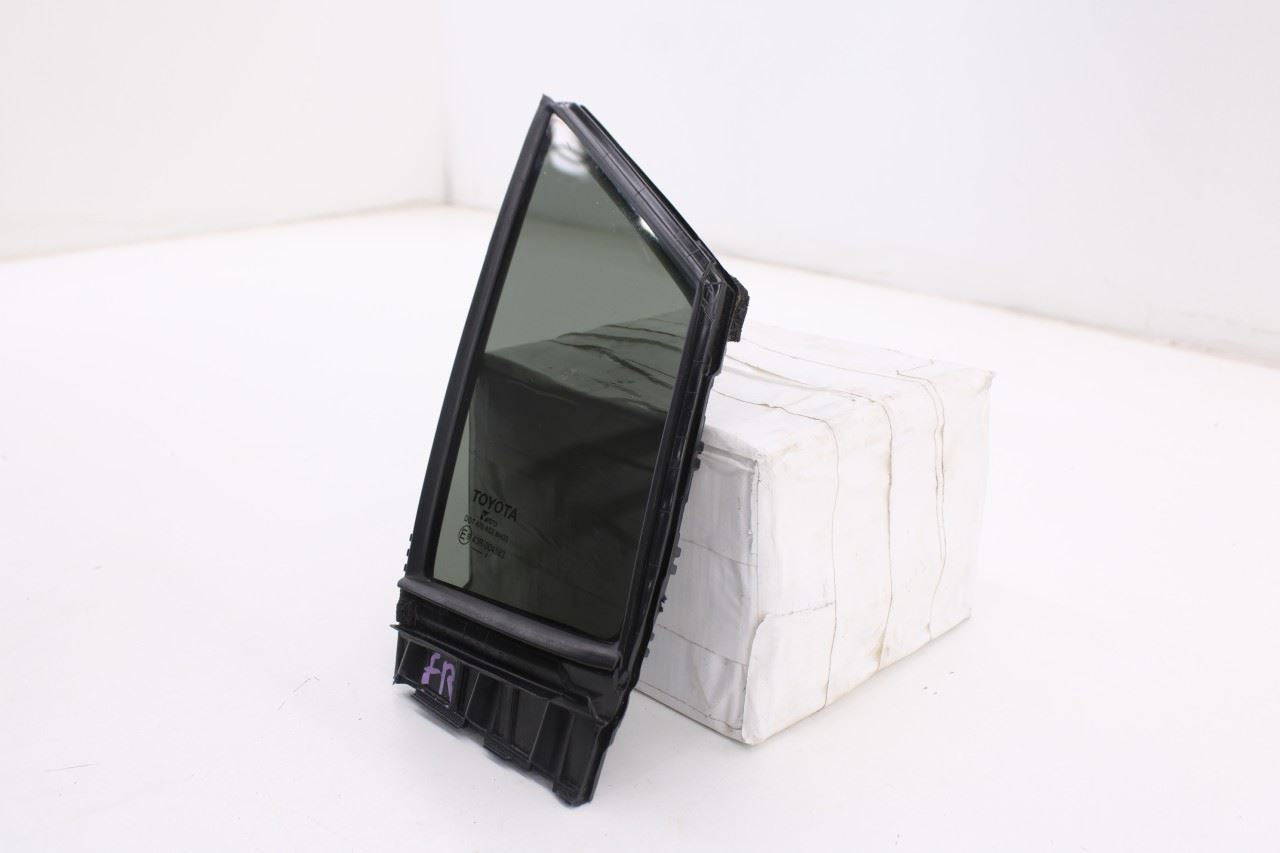 2020-25 Toyota Corolla LE Front Right Side Door Quarter Vent Window Fixed Glass2