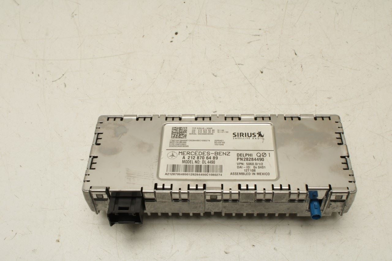 2012 Mercedes-Benz E350 Sport 4Matic Sirius Satellite Radio Receiver 2128706489 - Alshned Auto Parts
