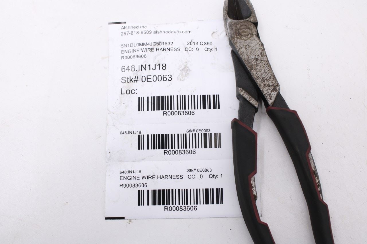 2016-2019 Infiniti QX60 3.5L AWD Engine Wire Wiring Harness 24011-9PJ0A OEM11