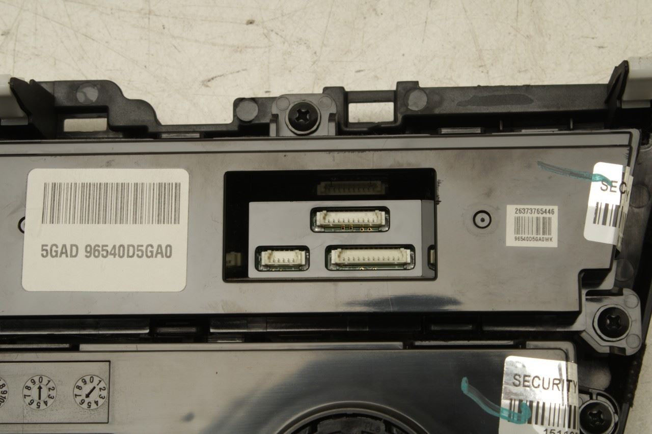 2019-2020 Kia Optima LX Radio Faceplate Temperature Climate Control 97250-D5AA0 - Alshned Auto Parts