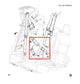 2019-24 Chevrolet Blazer 2LT Rear RH and LH 2nd Row Center Seat Belt Buckle Set - Alshned Auto Parts