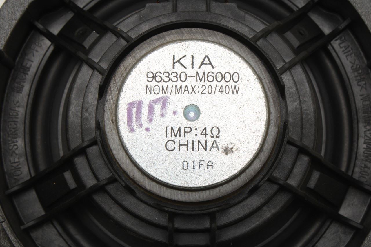 2019-24 KIA Forte LXS Front Right Passenger Side Door Audio Speaker 96330-M6000 - Alshned Auto Parts