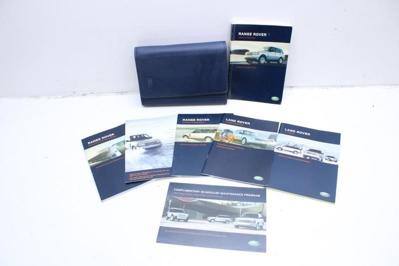 2007 Land Rover Range Rover Owners Handbook Set with Case R55024 OEM - Alshned Auto Parts