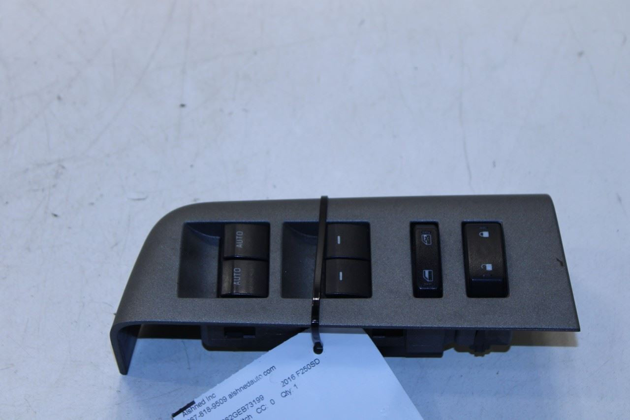 2013-2016 Ford F250 Lariat Crew Cab Front Left Side Master Power Window Switch - Alshned Auto Parts