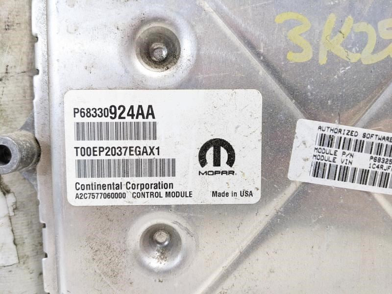 18-19 Jeep Grand Cherokee 3.6L Engine Computer Control Module ECU ECM 68330924AA - Alshned Auto Parts