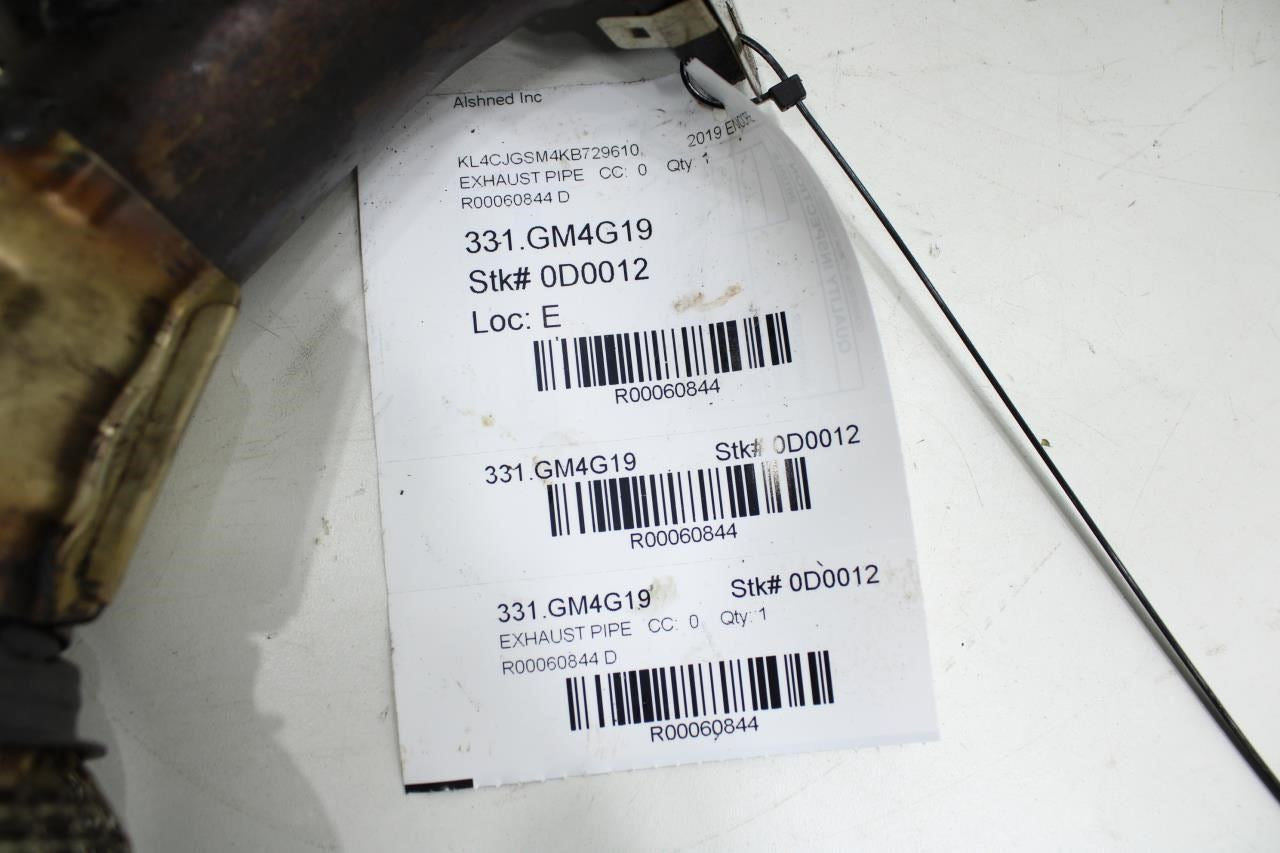 2016-2022 Buick Encore 1.4L AWD Front Exhaust System Pipe 42630792 OEM - Alshned Auto Parts