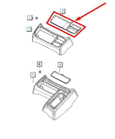 2021-2024 Ram 2500 3500 Center Console Storage Tray Mat 1RT53TRMAA OEM - Alshned Auto Parts